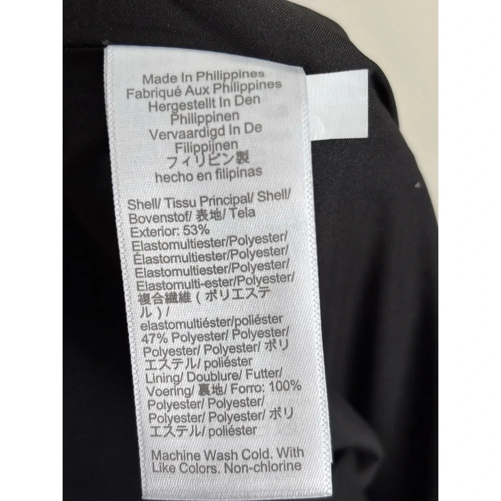 J‎ Crew Womens 8 Classic A Line Mini Skirt Black Pockets Business Casual Formal